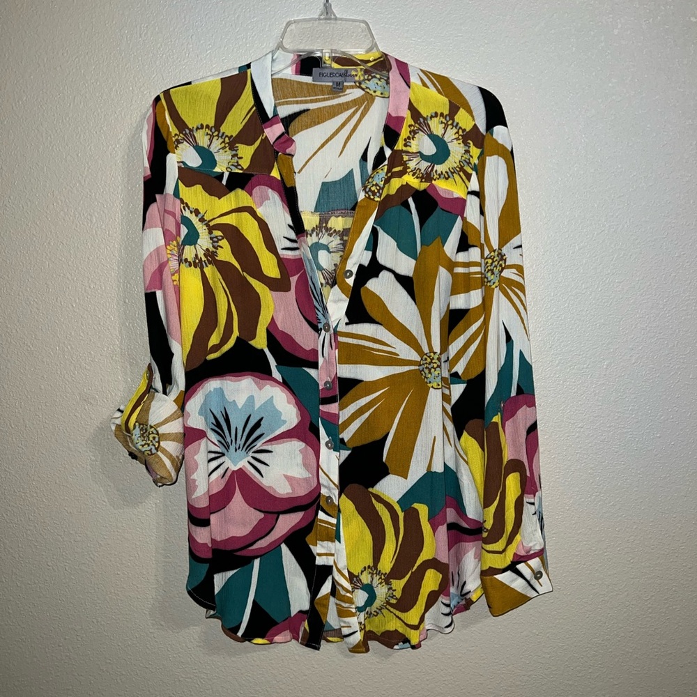 Figueroa Floral, like new, floral print, Size Medium